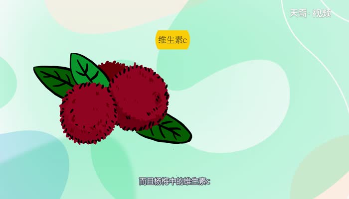 杨梅的热量 杨梅有多少热量