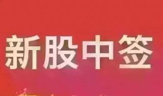 新股中签怎么操作（新股中签怎样操作）