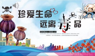 国际禁毒宣传口号（国际禁毒主题口号）