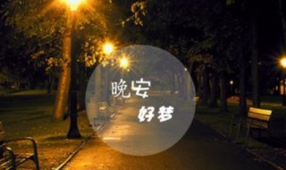 晚上好问候语有哪些（晚上好 问候语）