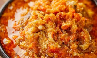 蟹粉是什么 蟹粉是什么颜色的