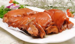 一个猪蹄的热量（一个猪蹄的热量需要运动多久）