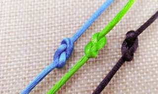 活节绳的方法（活节绳头系法）