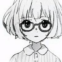 彩绘情侣头像铅笔画