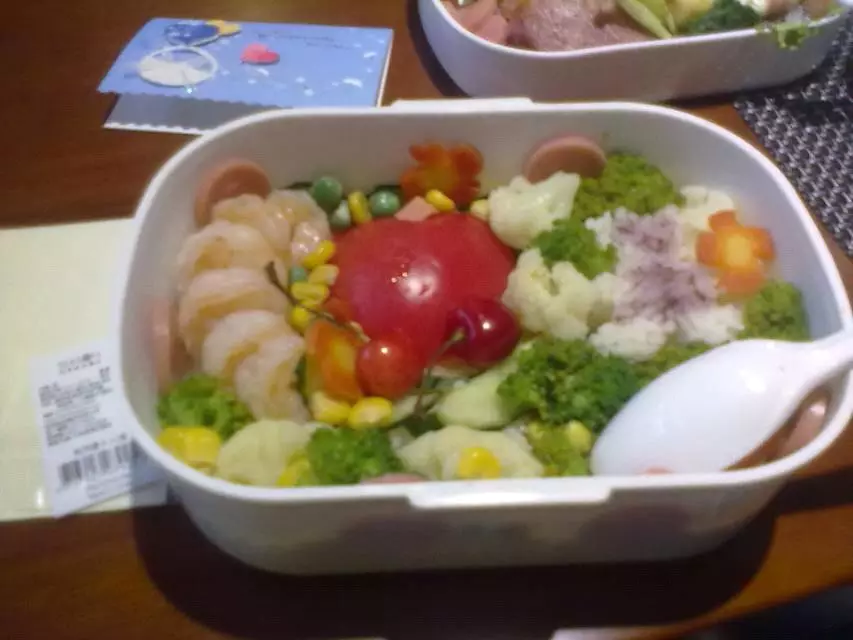 情侣爱心便当做法：虾的做法大全?