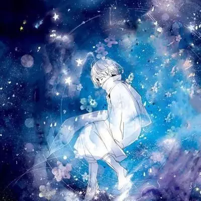夜空情侣头像图片