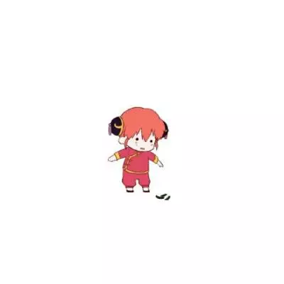 白底动漫情侣头像