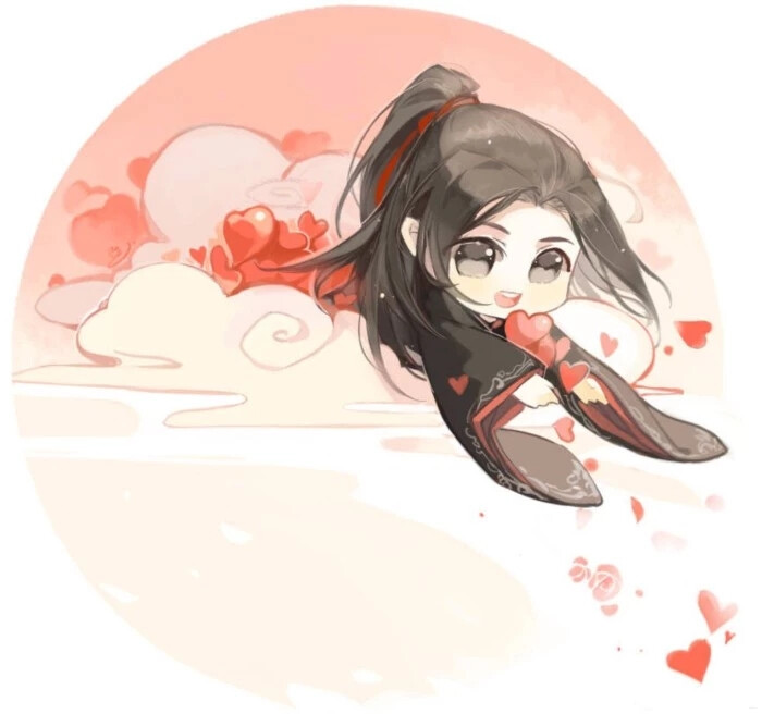 魔道祖师情侣头像一对，哪位朋友有这个图片的