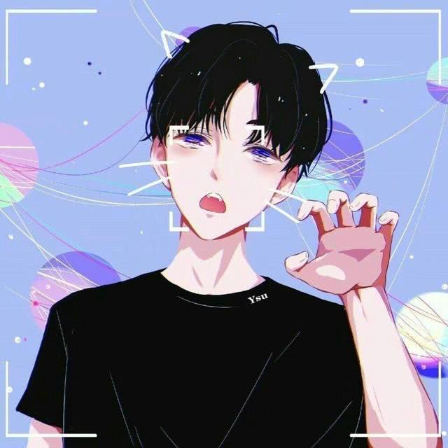 漫画情侣头像高清，二次元动漫情侣头像，高清