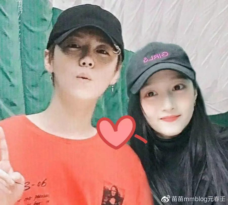 鹿晗情侣头像一对两张