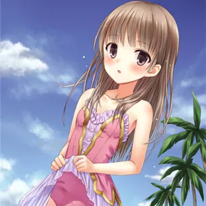 情侣头像蓝色背景