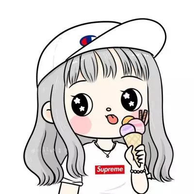 呆萌可爱的情侣头像