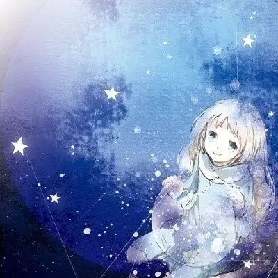 动漫星空情侣头像：有没有关于星空的动漫情侣头像高清原图