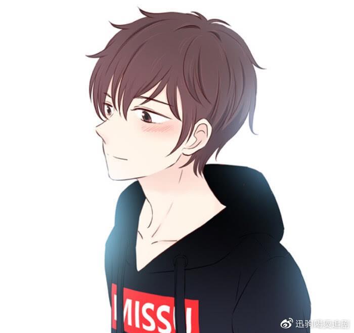 甜蜜的咬痕情侣头像