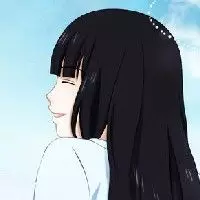 情侣头像女生长发