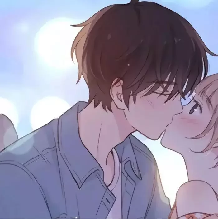 9、情侣头像一男一女情头分开:欧美情侣头像，一男一女分开的，旁边有箭头，