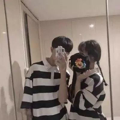 4、情头一男一女分开真人:情头萌娃一男一女分开？