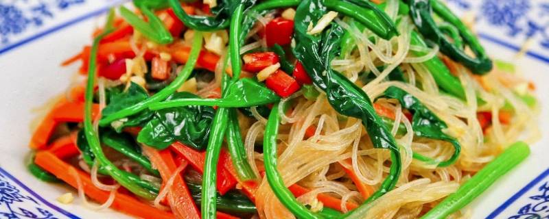 菠菜粉丝怎么做 肉沫菠菜粉丝怎么做