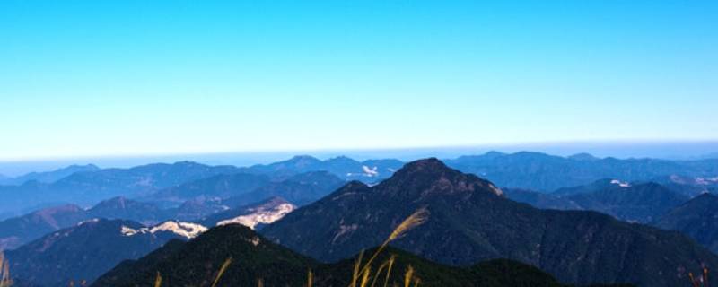 浙江最高的山（浙江最高的山在哪里）