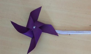 手工风车的制作方法 手工风车的制作方法图解筷子
