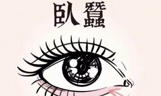 卧蚕和眼袋有什么区别（卧蚕和眼袋有什么区别图片）