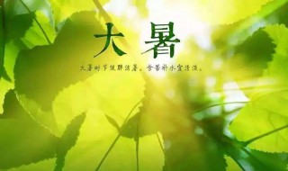 大暑过后气温下降吗 大暑过后气温下降吗为什么
