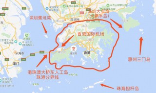 深圳和香港的分界线（深圳和香港的分界线最短距离）