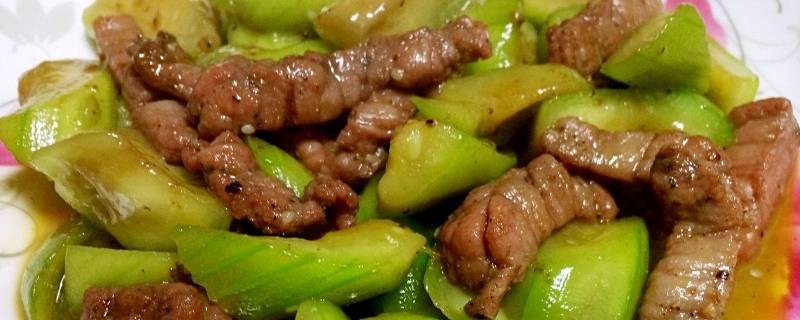丝瓜和牛肉可以一起吃吗 丝瓜不宜与7种食物一起吃