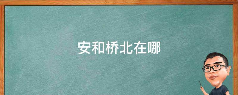 安和桥北在哪（安和桥北在哪座城市）